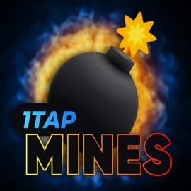 1Tap Mines logo by Turbo Games at Gransino Casino