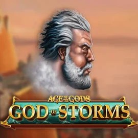 Age Of The Gods: God of Storms by Playtech, showcased at gransinoocasino.com – game logo