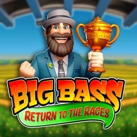 Slots logo of Big Bass Return to the Races from Pragmatic Play at Gransino Casino