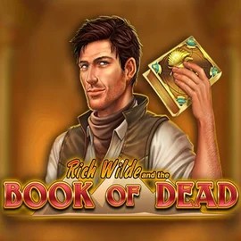 Book of Dead slot visual from Play'n GO available on gransinoocasino.com