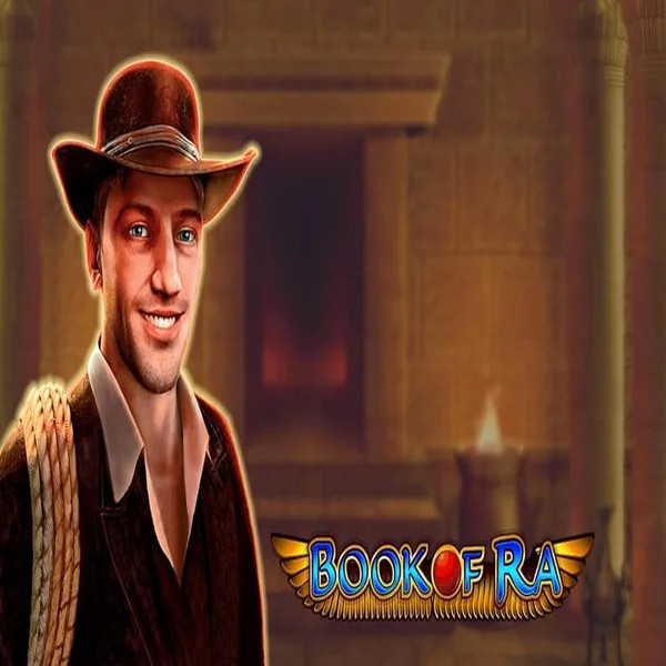 Official Slots logo: Book of Ra by Greentube at Gransino Casino
