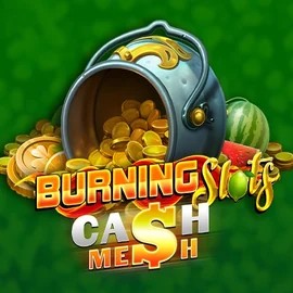 Burning Slots Cash Mesh slot logo by BF Games at Gransino Casino