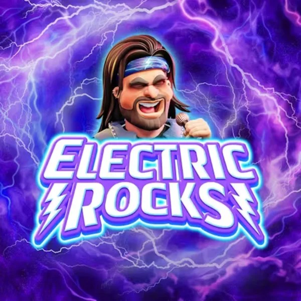 Electric Rocks slot visual from Inspired Gaming available on gransinoocasino.com