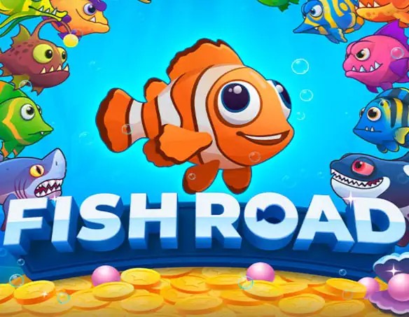 Official Casino Games logo: Fish Road by InOut at Gransino Casino