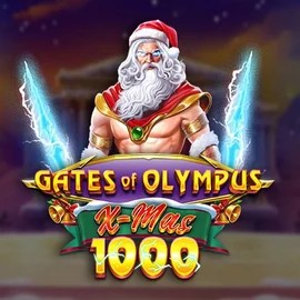 Gates of Olympus Xmas 1000 slot logo by Pragmatic Play at Gransino Casino
