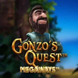 Gonzo's Quest Megaways logo – Slots by Red Tiger Gaming at Gransino Casino