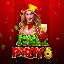 Joker Party 6 online game logo by Greentube on gransinoocasino.com