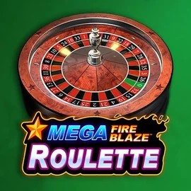 Mega Fire Blaze Roulette online game logo by Playtech on gransinoocasino.com