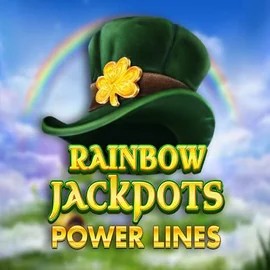 Rainbow Jackpots Power Lines online game logo by Red Tiger Gaming on gransinoocasino.com