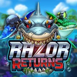 Razor Returns logo by Push Gaming at Gransino Casino
