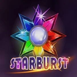 Starburst slot logo by NetEnt at Gransino Casino
