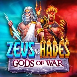 Zeus vs Hades: Gods of War slot logo by Pragmatic Play at Gransino Casino